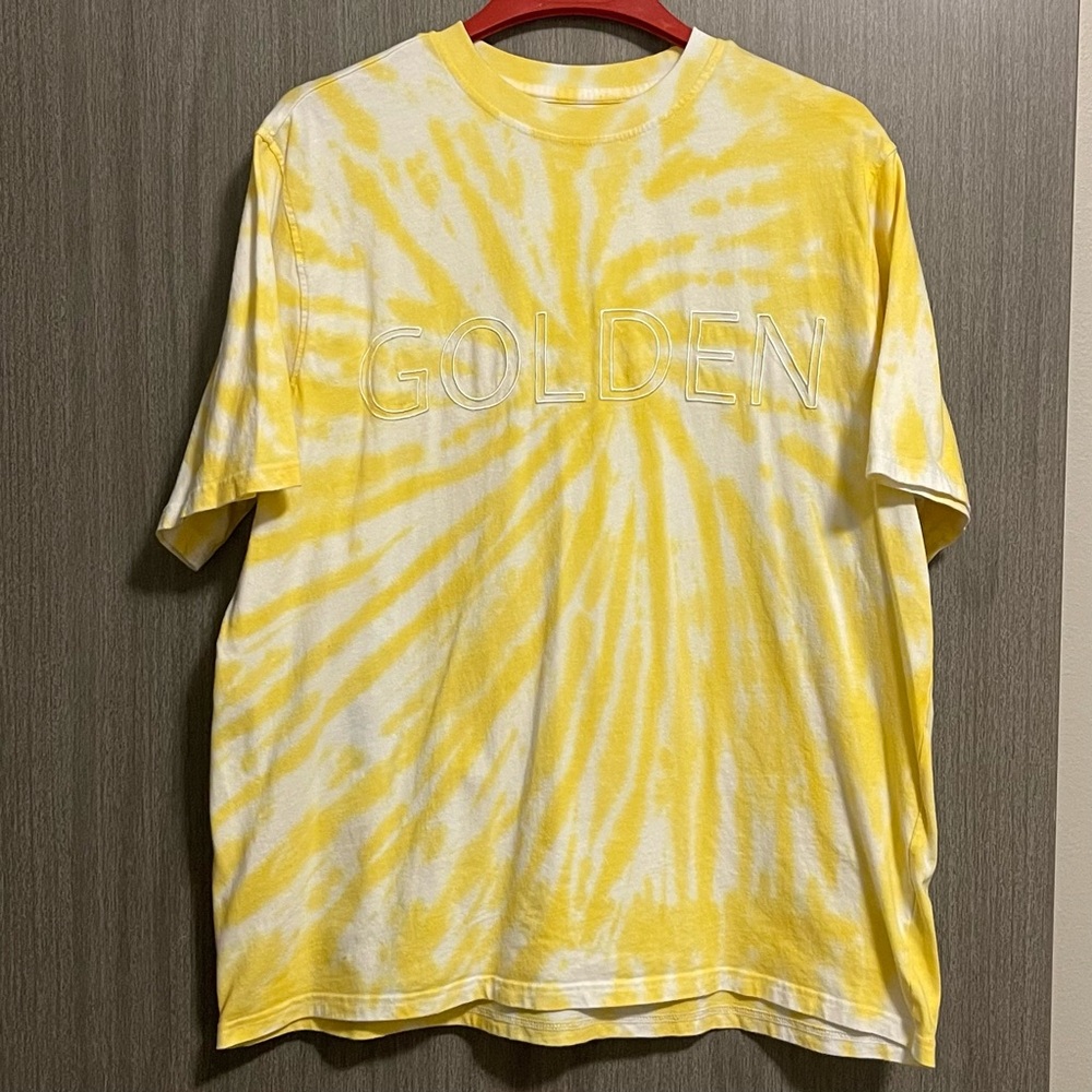 Post Surf GOLDEN T-Shirt - Tie-Dye & Soft - Size XL
